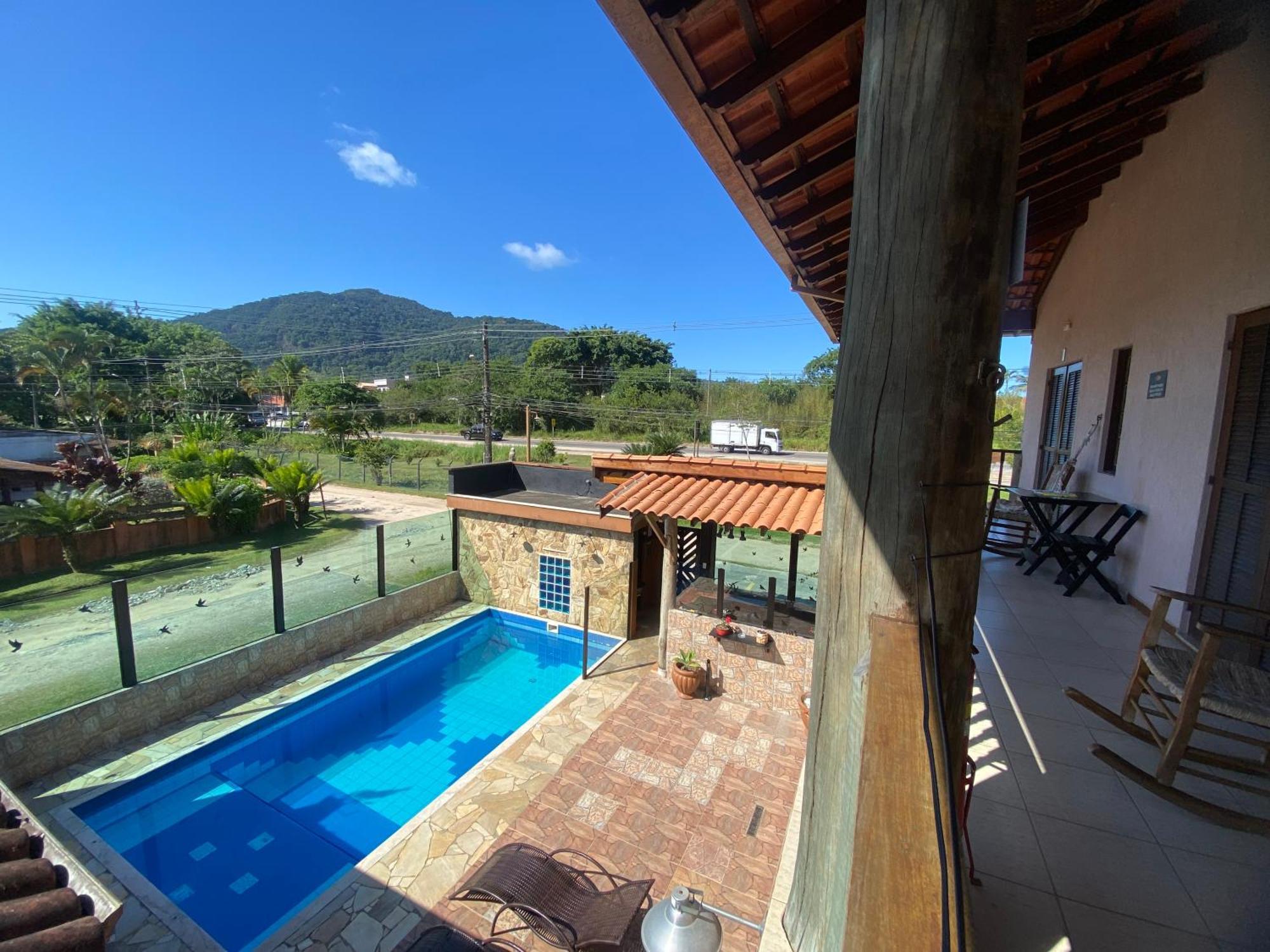 Pousada Chales Madu Ubatuba Exterior foto